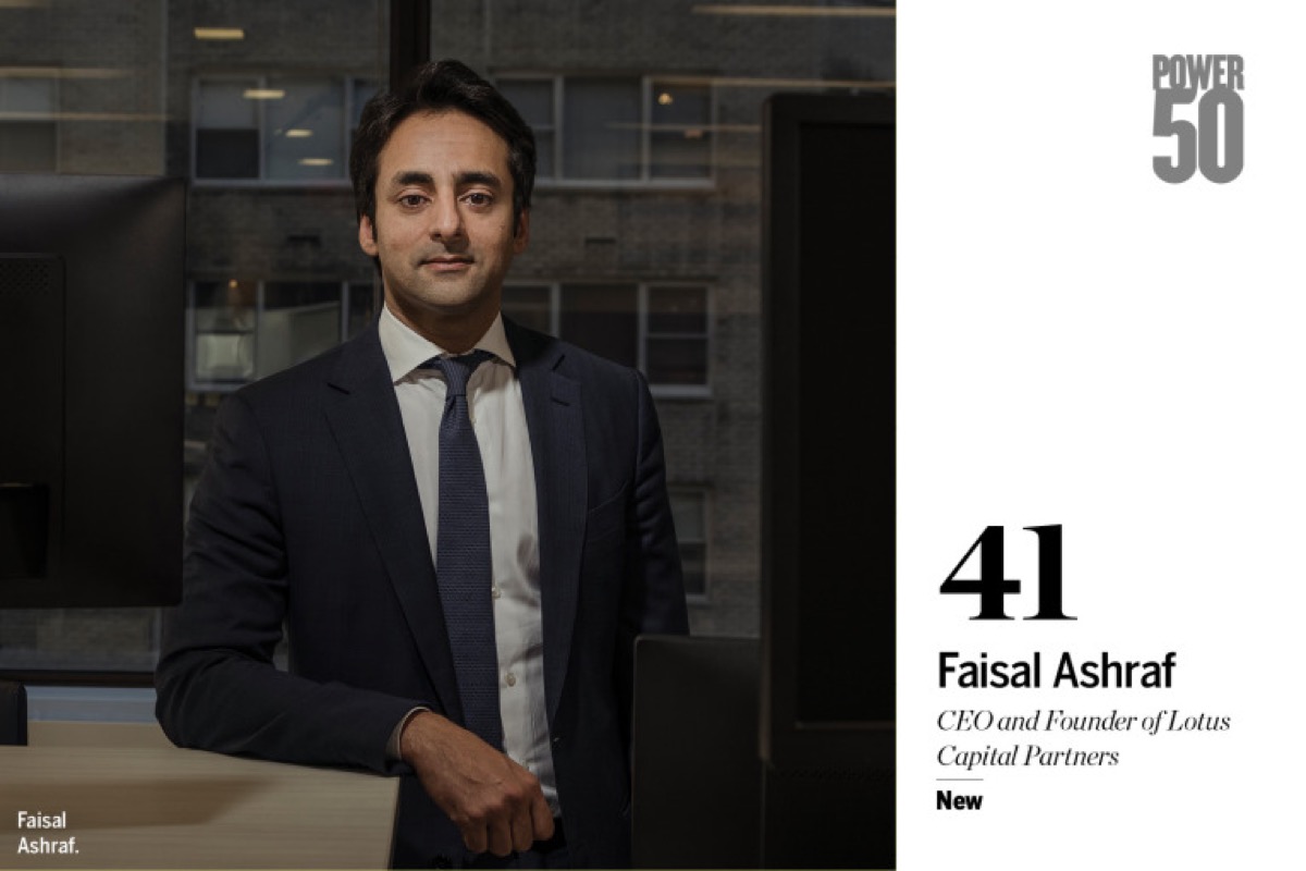 Lotus CEO and Founder Faisal Ashraf Recognized as One of the 50 Most Important Figures of Commercial Real Estate Finance